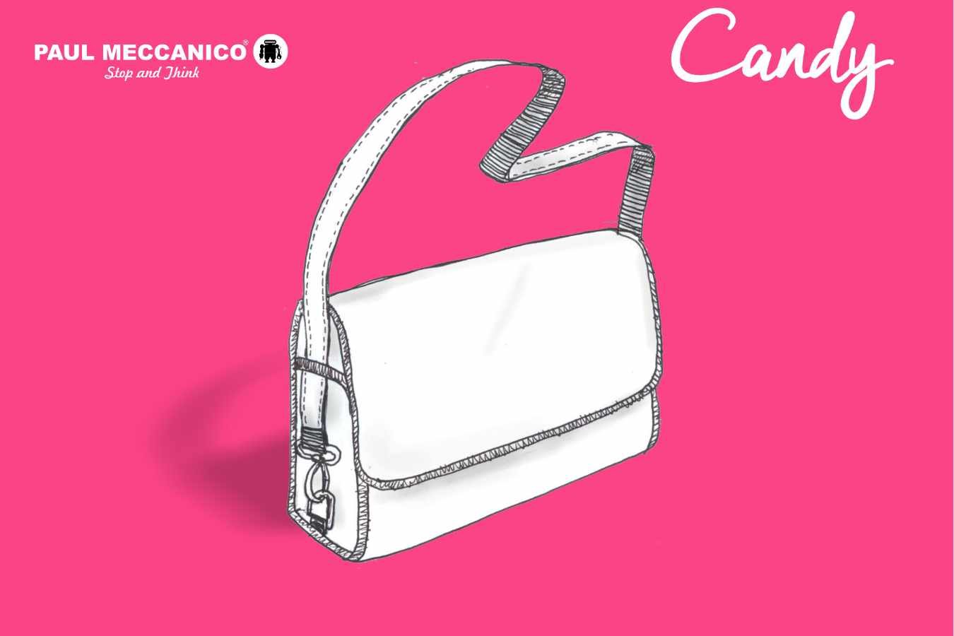 Candy Pink Rectangle Paul Meccanico