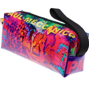 ...MULTICOLOR PENCIL CASE WITH ANIMALIER FANTASY.